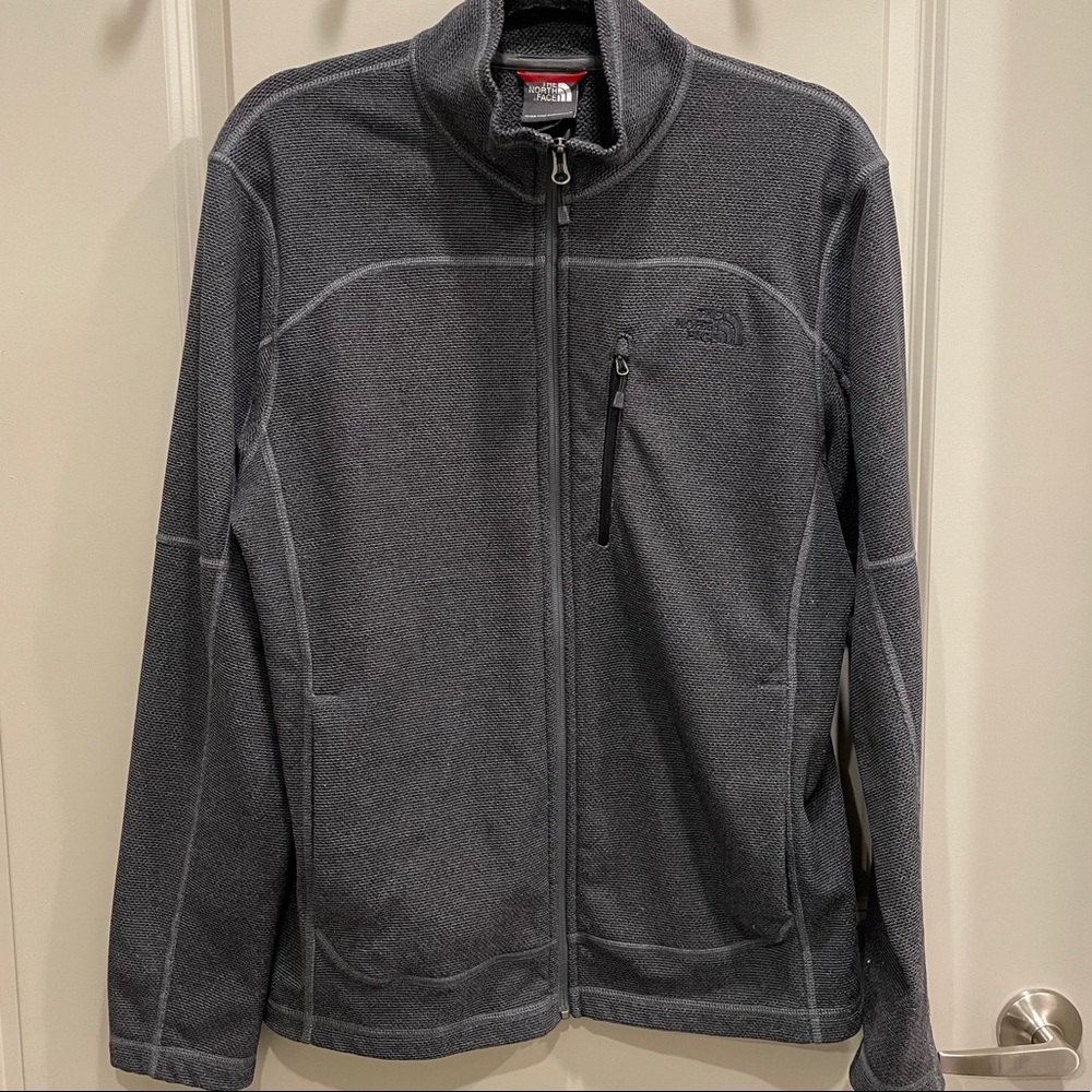 The North Face Fleece Jacket/Sweater (M)Black/Gray